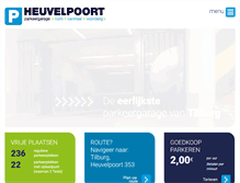 Tablet Screenshot of heuvelpoort.nl
